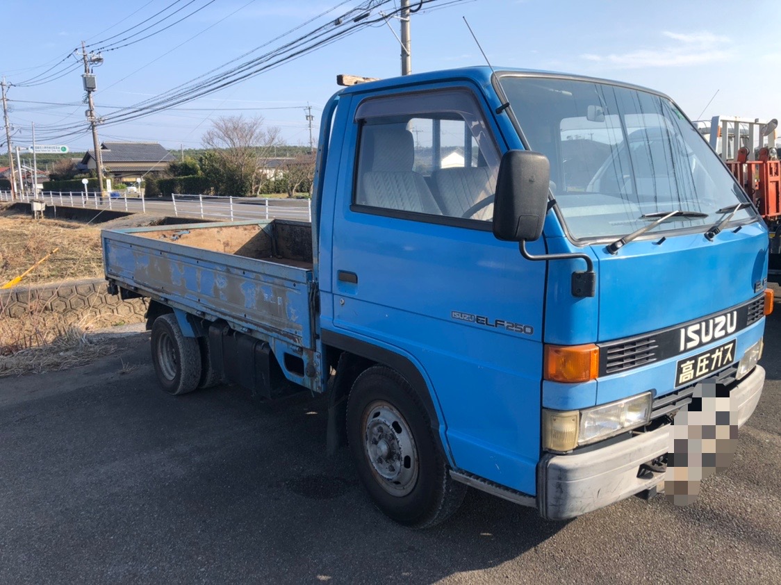 宮崎で古いトラックを売却したいなら　買取専門店のクロッシング宮崎で👌　いすゞ　エルフ　日南市　買取